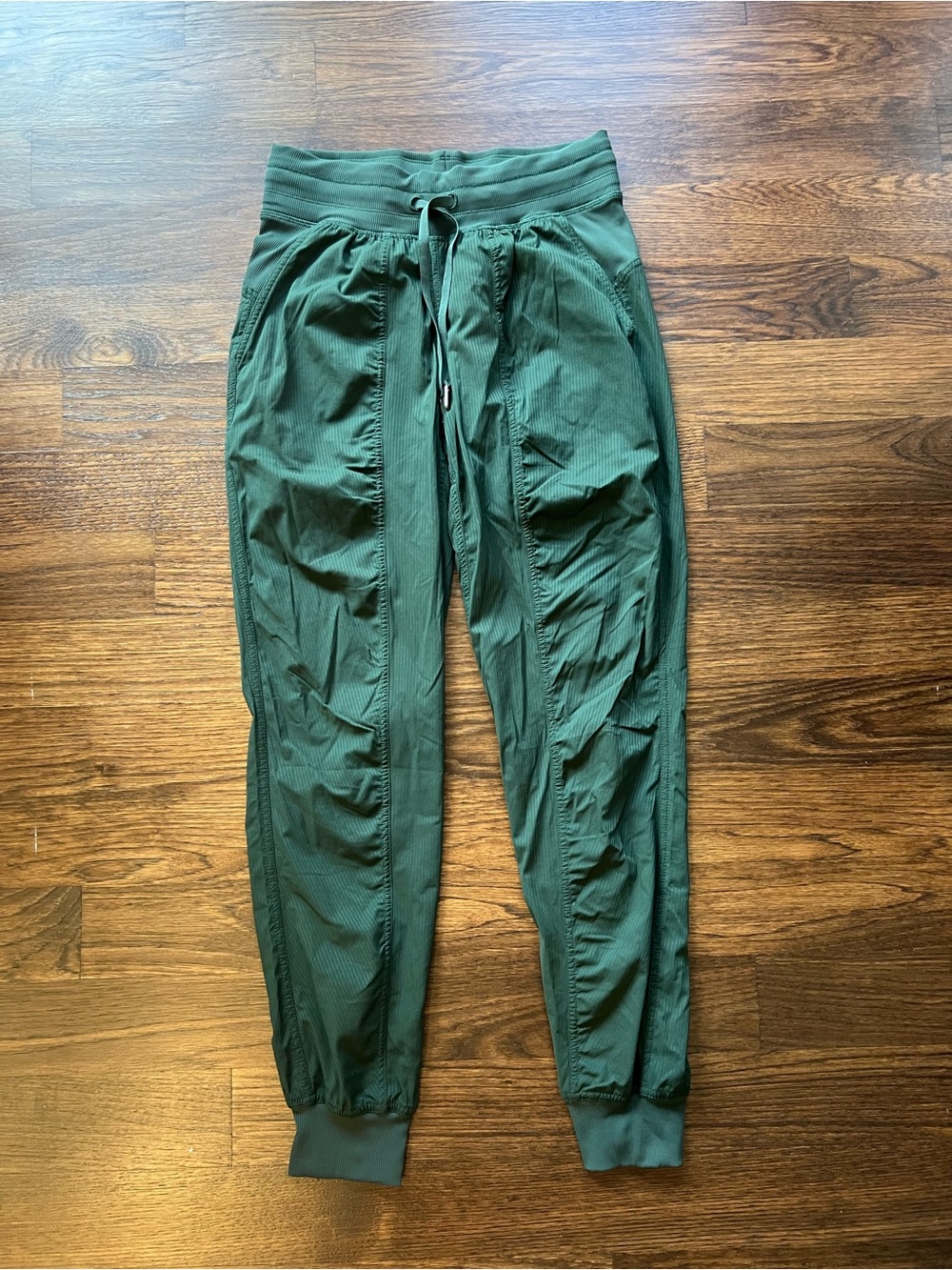 lululemon  Forest Green Track Joggers with Drawcord